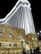Front of a large tall building