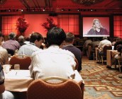 View from my seat of the stage