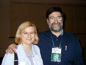 Sheldon Laube and spouse