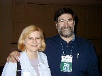 Sheldon Laube and spouse