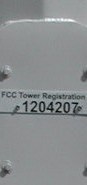 FCC Tower Registration No. 1204207