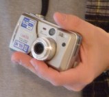 Much smaller camera in hand