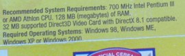 Close-up: Recommended System Requirements: 700 MHz Intel Pentium III or AMD Athlon CPU, 128 MB...