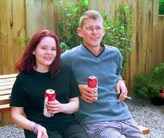 Nick & Kirsty on Thursday afternoon.