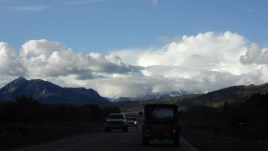 Mountains and sky