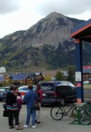 The view outside the Conference Center
