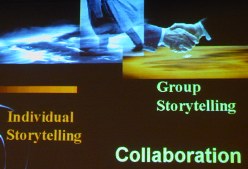 Invidual vs. Group -- group involves collaboration