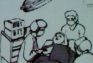 Drawing of operating room