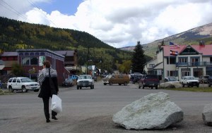 Towards town